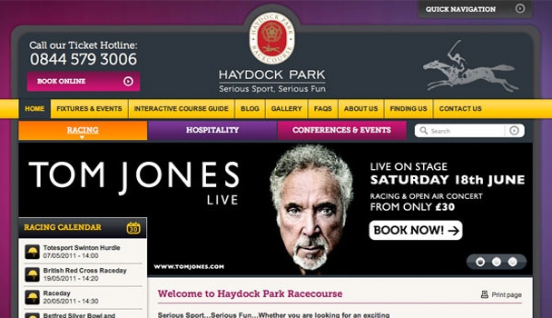Haydock Park Website